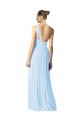 Soft Chiffon One Shoulder A-Line Light Sky Blue Bridesmaid Dress Manchester