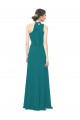 Soft Chiffon One Shoulder A-Line Hunter Bridesmaid Dress Manchester