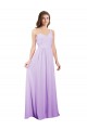 Chiffon One Shoulder A-Line Lilac Bridesmaid Dress / Evening Dress Manchester