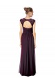 Soft Chiffon & Lace Sweetheart Keyhole Back A-Line Grape Formal Dress / Bridesmaid Dress Manchester