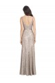 Sequin & Sparkling Sequin High Neck V-Back Sheath Silver Formal Evening Gown / Prom Dress / Bridesmaid Dress Manchester