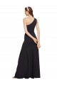 Stretch Crepe One Shoulder A-Line Dark Navy Formal Evening Gown / Prom Dress / Bridesmaid Dress Manchester