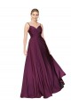 Stretch Crepe High Neck V-Back A-Line Wild Berry Formal Evening Gown / Prom Dress / Bridesmaid Dress Manchester