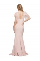 Stretch Crepe & Tulle Sweetheart Low Back Sheath Mauve Formal Dress / Bridesmaid Dress Manchester